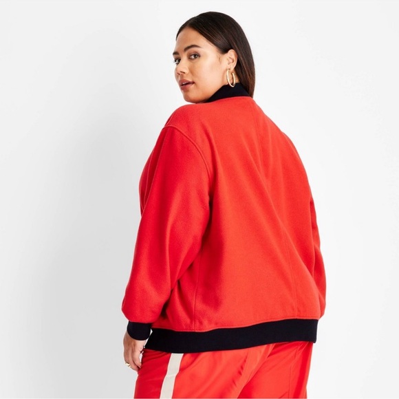 On Fire 🔥 Res Bomber Jacket - Picture 2 of 3